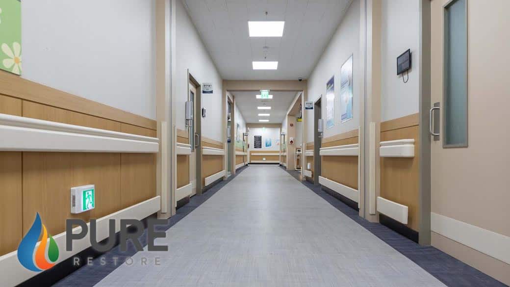 damage restoration service for medical facilities