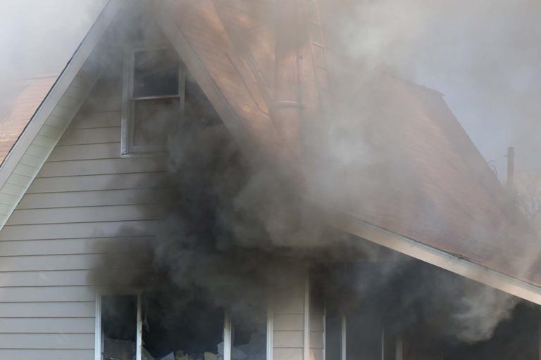 house fire damage